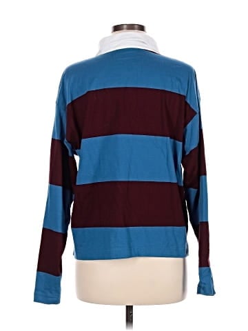 Ann Taylor LOFT Outlet Long Sleeve Polo (view 2)