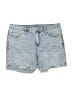 Seven7 Blue Denim Shorts Size 6 - photo 1