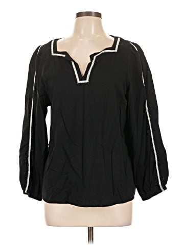 Banana Republic Factory Store Long Sleeve Blouse (view 1)