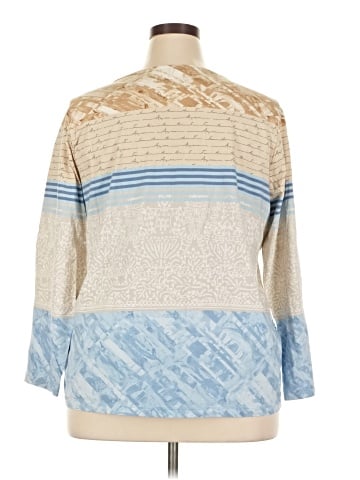 Cj Banks 3/4 Sleeve Blouse (view 2)