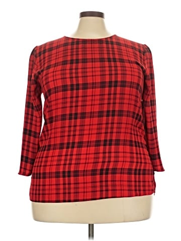 Ann Taylor Factory 3/4 Sleeve Top (view 1)
