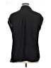 Express Outlet 100% Polyester Black Short Sleeve Blouse Size XL - photo 2
