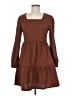FRYE Tweed Brown Casual Dress Size M - photo 1