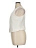J.Crew 100% Polyester Ivory Sleeveless Blouse Size 14 - photo 5