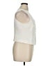 J.Crew 100% Polyester Ivory Sleeveless Blouse Size 14 - photo 4