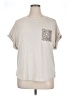 Cupio Tan Short Sleeve Top Size XL - photo 1