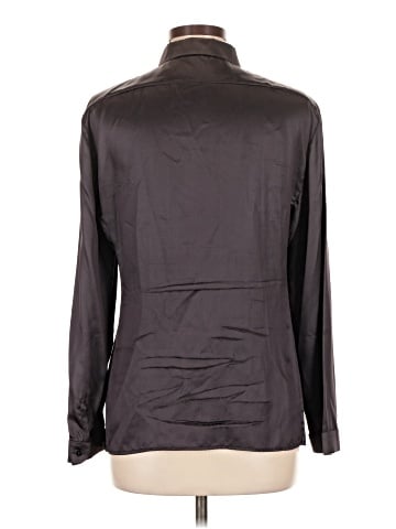 Jil Sander Long Sleeve Silk Top (view 2)