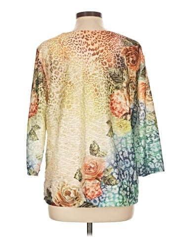 Alfred Dunner 3/4 Sleeve Blouse (view 2)