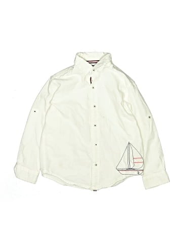Janie and Jack Long Sleeve Button-Down Shirt (view 1)