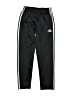 Adidas 100% Polyester Black Track Pants Size 10 - 12 - photo 1