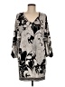 Trina Turk Print Gray Cocktail Dress Size 6 - photo 1