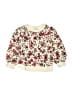 Janie and Jack 100% Cotton Floral Ivory Pullover Sweater Size 18-24 mo - photo 1