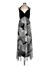 Studio Y 100% Polyester Graphic Black Cocktail Dress Size L - photo 1