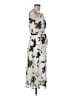 MSK Print Gray Ivory Casual Dress Size 6 - photo 4