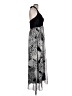 Studio Y 100% Polyester Graphic Black Cocktail Dress Size L - photo 4