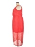 Faded Glory 100% Polyester Red Casual Dress Size 2X - photo 5