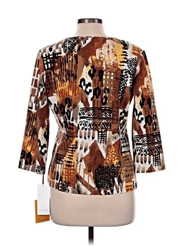 Ruby Rd. 3/4 Sleeve Blouse (view 2)