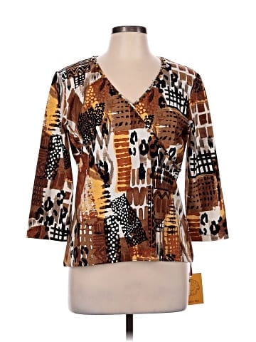 Ruby Rd. 3/4 Sleeve Blouse (view 1)