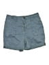 Gloria Vanderbilt Solid Blue Cargo Shorts Size L - photo 1