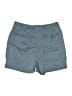 Gloria Vanderbilt Solid Blue Cargo Shorts Size L - photo 2