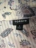Torrid 100% Polyester Silver Ivory 3/4 Sleeve Blouse Size 4X Plus (4) - photo 7