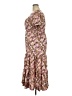 Unbranded 100% Polyester Floral Brown Casual Dress Size XXL - photo 5