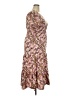 Unbranded 100% Polyester Floral Brown Casual Dress Size XXL - photo 4