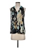 Tahari Teal Sleeveless Blouse Size S (estimated) - photo 1