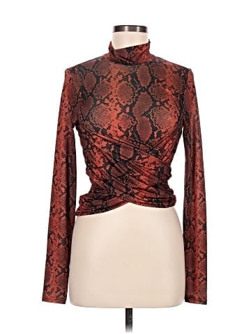 Topshop Long Sleeve Blouse (view 1)
