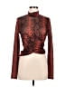 Topshop Red Long Sleeve Blouse Size 8 - photo 1