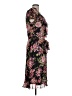 Christopher & Banks 100% Polyester Floral Black Casual Dress Size 10 - photo 4