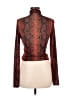 Topshop Red Long Sleeve Blouse Size 8 - photo 2