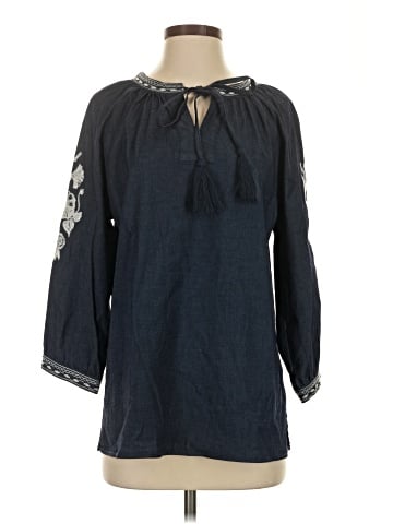 Belle By Kim Gravel 3/4 Sleeve Blouse (view 1)