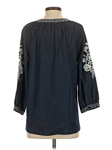 Belle By Kim Gravel 3/4 Sleeve Blouse (view 2)