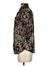 Eden & Olivia Floral Black 3/4 Sleeve Blouse Size S - photo 5