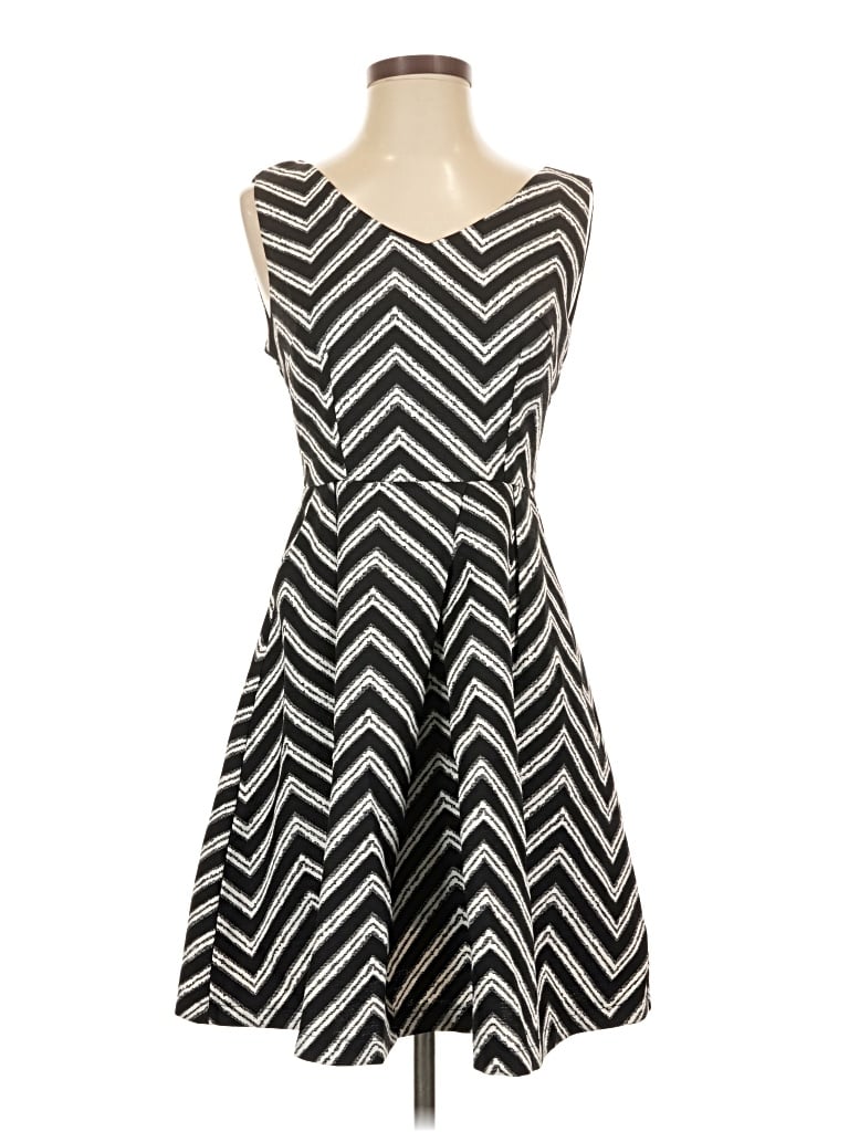 Pre-owned Assorted Brands Cocktail Dress In Gray