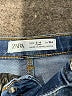 Zara Blue Denim Shorts Size 3 - 4 - photo 3