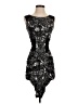 BCBGMAXAZRIA Graphic Black Cocktail Dress Size XS - photo 1