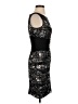 BCBGMAXAZRIA Graphic Black Cocktail Dress Size XS - photo 4
