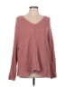 Lucky Brand Pink Pullover Sweater Size L - photo 1