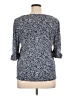 CeCe Blue 3/4 Sleeve T-Shirt Size XL - photo 2