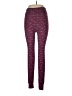 Lularoe Hearts Burgundy Purple Leggings Size 1X (Tall & Curvy) - photo 1