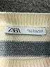 Zara Stripes Gray Pullover Sweater Size M - photo 4