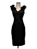 Chelsea28 Solid Black Cocktail Dress Size 0 - photo 1