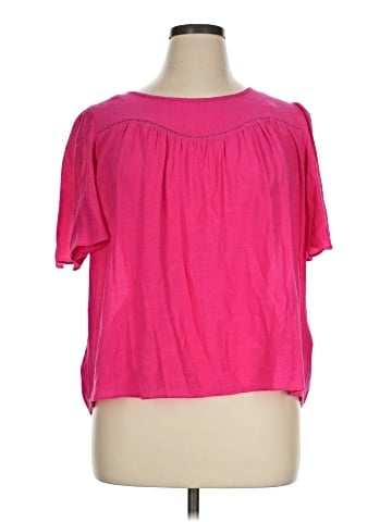 NANETTE Nanette Lepore Short Sleeve Blouse (view 1)