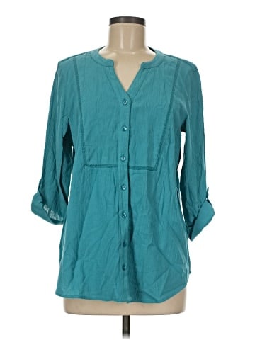 Coldwater Creek 3/4 Sleeve Blouse (view 1)