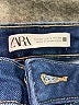 Zara Stripes Blue Jeans Size 2 - photo 4