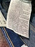 Zara Stripes Blue Jeans Size 2 - photo 6
