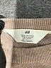 H&M 100% Cotton Solid Tan Pullover Sweater Size 8 - photo 3