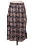 Moulinette Soeurs 100% Polyester Print Blue Casual Skirt Size 4 - photo 2